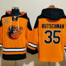 Men's Baltimore Orioles #35 Adley Rutschman Orange Hoodie