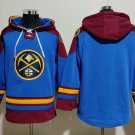 Men's Denver Nuggets Blank Royal Hoodie