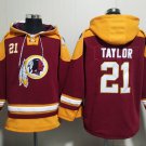 Men's Washington Commanders #21 Sean Taylor Burgundy Hoodie