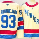 Mika Zibanejad New York Rangers #93 Cream 2026 Winter Classic Stitched Jersey