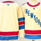New York Rangers Blank Cream 2026 Winter Classic Stitched Jersey