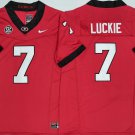 Lawson Luckie Jersey Georgia Bulldogs #7 Red Stitched
