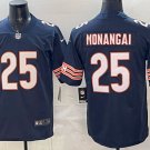 Kyle Monangai Jersey Chicago Bears #25 Navy Stitched