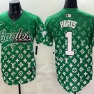 Jalen Hurts Jersey Philadelphia Eagles #1 Green Limited Special