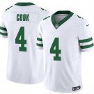 Brady Cook Jersey New York Jets #4 White F.U.S.E. Stitched