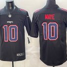 Drake Maye New England Patriots #10 Black Jersey Stitched