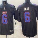 Jaxson Dart Jersey New York Giants #6 Black Stitched