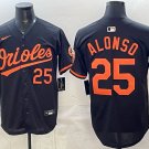 Pete Alonso Jersey Baltimore Orioles #25 Black Stitched