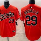 Samuel Basallo Jersey Baltimore Orioles #29 Orange Stitched