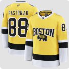 David Pastrnak Jersey Boston Bruins #88 Gold 2026 Stadium Series Stitched