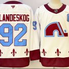 Gabriel Landeskog Colorado Avalanche #92 White Stitched Alternate