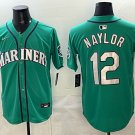 Josh Naylor Seattle Mariners #12 Stitched Green