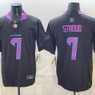 C.J. Stroud Houston Texans #7 Black Purple Stitched