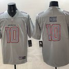 Bo Nix Jersey Denver Broncos #10 Gray Stitched