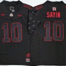 Julian Sayin Jersey Ohio State Buckeyes #10 New Black Stitched