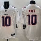 Drake Maye Jersey New England Patriots #10 White Stitched