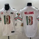 Caleb Williams Jersey Chicago Bears #18 White Mexico Stitched
