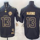Dan Marino Jersey Miami Dolphins #13 Black Golden Stitched