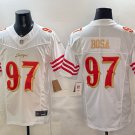 Nick Bosa Jersey San Francisco 49ers #97 White 2025 “Rivalries” Stitched