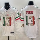 Brock Purdy Jersey San Francisco 49ers #13  White Mexico Stitched