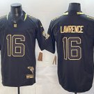 Trevor Lawrence Jersey Jacksonville Jaguars #16 Black Golden Stitched