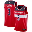Trae Young Jersey Washington Wizards #3 Red Stitched