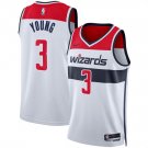 Trae Young Jersey Washington Wizards #3 White Stitched