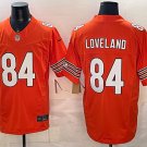 Colston Loveland Jersey Chicago Bears #84 Orange F.U.S.E Stitched