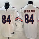 Colston Loveland Jersey Chicago Bears #84 White Stitched