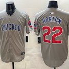 Cade Horton Jersey Chicago Cubs #22 Gray Stitched