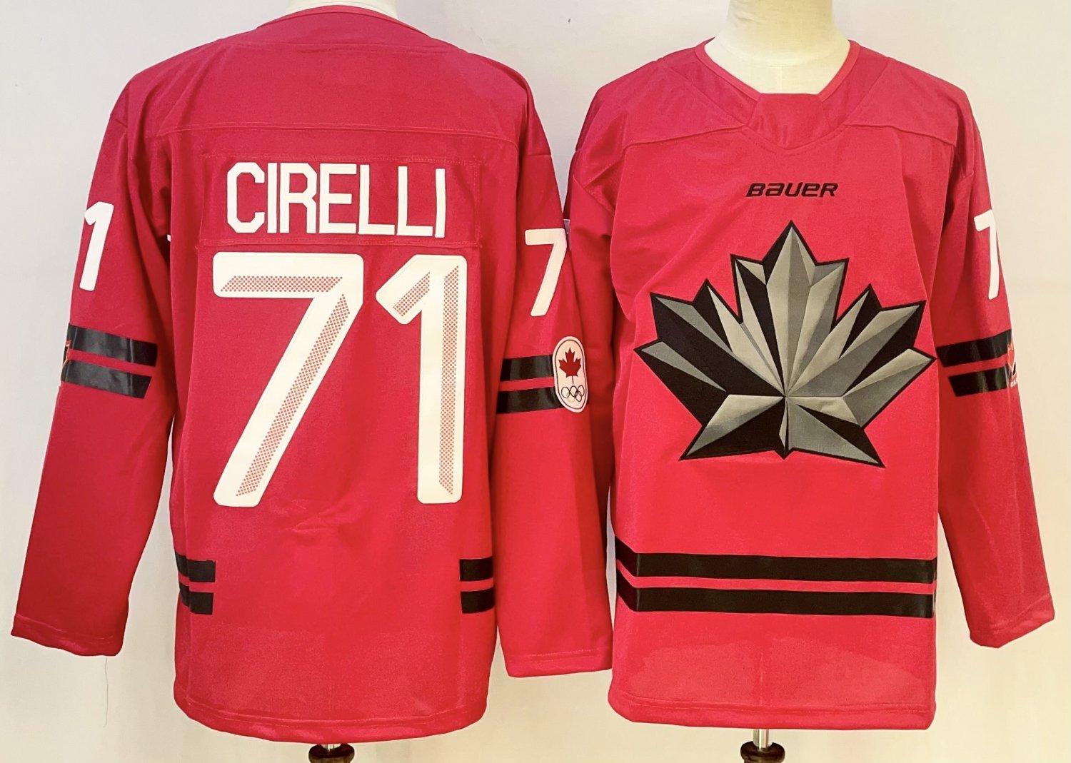 Anthony Cirelli Canada #71 Red 2026 Replica Jersey Stitched