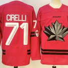 Anthony Cirelli Canada #71 Red 2026 Replica Jersey Stitched