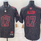 Josh Allen Jersey Buffalo Bills #17 New Black Red Stitched