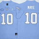 Drake Maye Jersey North Carolina Tar Heels #10 Light Blue Stitched
