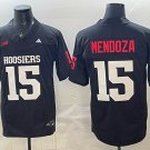 Fernando Mendoza Indiana Hoosiers Black #15 Stitched Jersey
