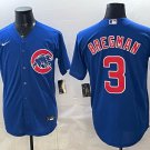 Alex Bregman Jersey Chicago Cubs #3 Royal Limited Stitched