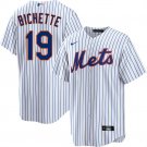 Bo Bichette Jersey New York Mets #19 White Stitched