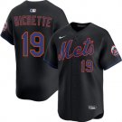 Bo Bichette Jersey New York Mets #19 Black Limited Stitched