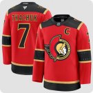 Brady Tkachuk Jersey Ottawa Senators #7 Red Alternate With C Patch Stitched