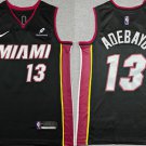 Bam Adebayo Jersey Men's Miami Heat #13 Black Icon Edition Stitched