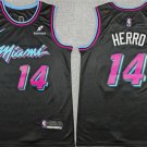 Tyler Herro Jersey Men's Miami Heat #14 Black 2025-26 City Edition Stitched