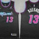 Bam Adebayo Jersey Men's Miami Heat #13 Black 2025-26 City Edition Stitched