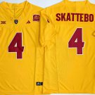 Cam Skattebo Jersey Arizona Sun Devils #4 Yellow F.U.S.E. Stitched