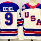 Jack Eichel USA #9 Hockey White 2026 Home Replica Jersey