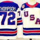 Tage Thompson USA #72 Hockey White 2026 Home Replica Jersey