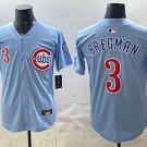 Alex Bregman Jersey Chicago Cubs #3 Blue Stitched