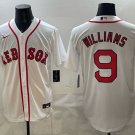 Ted Williams Jersey Boston Red Sox #9 White Stitched