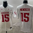 Fernando Mendoza Jersey Indiana Hoosiers White #15 Stitched