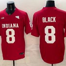 Kaelon Black Jersey Indiana Hoosiers #8 Stitched Red