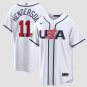 Gunnar Henderson USA Baseball #11 White 2026 World Baseball Classic Home Stadium Stitched Jersey